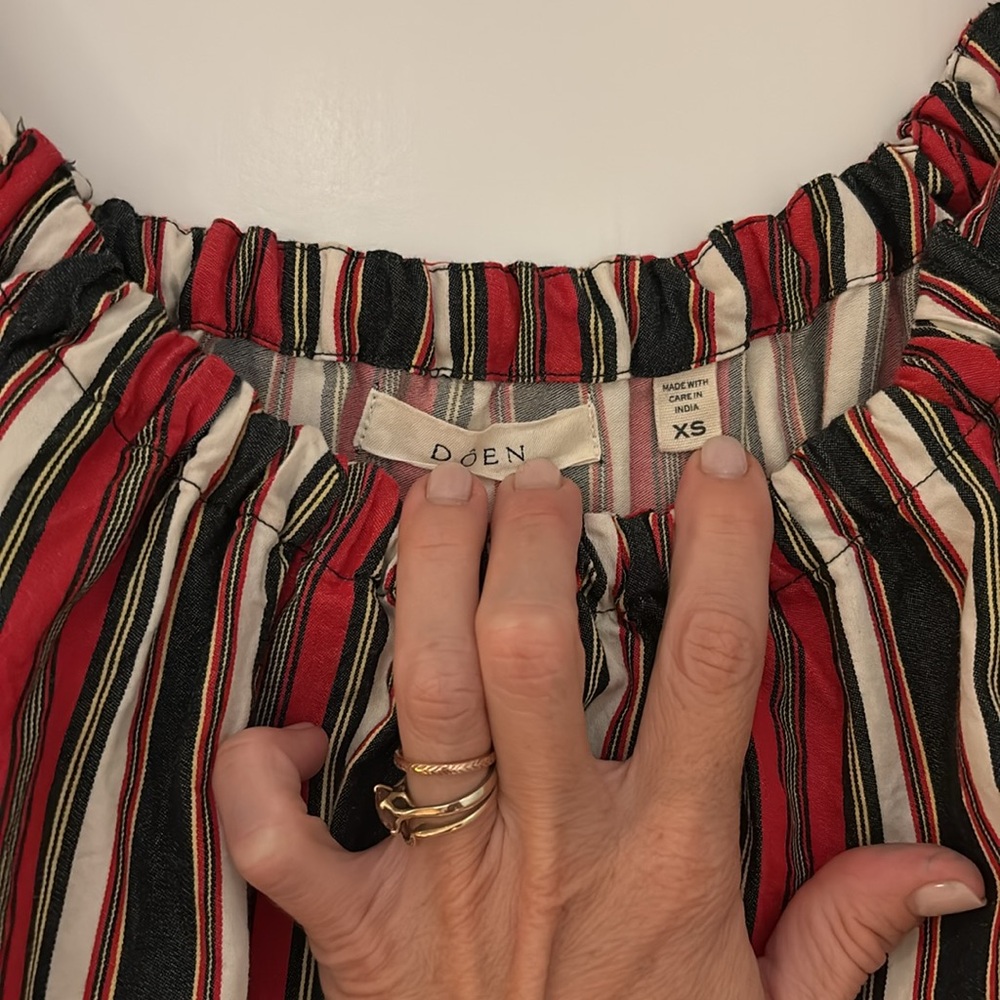 DOEN Kathleen Dress in Montecito Stripe - XS - NWOT - Picture 14 of 16
